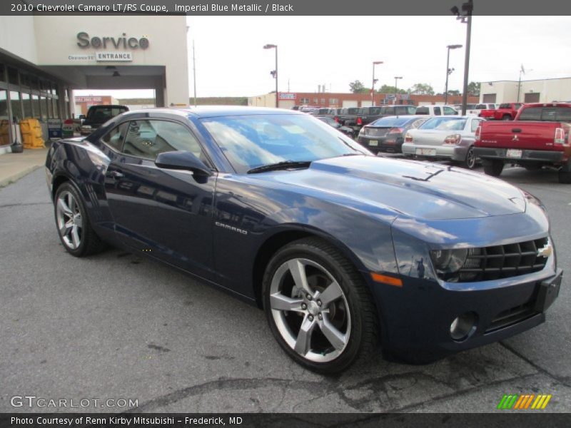 Imperial Blue Metallic / Black 2010 Chevrolet Camaro LT/RS Coupe