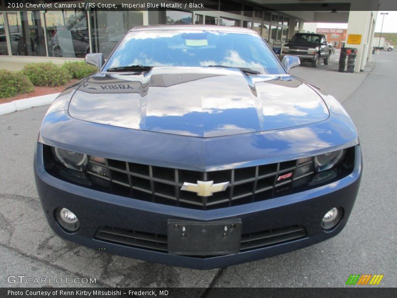 Imperial Blue Metallic / Black 2010 Chevrolet Camaro LT/RS Coupe