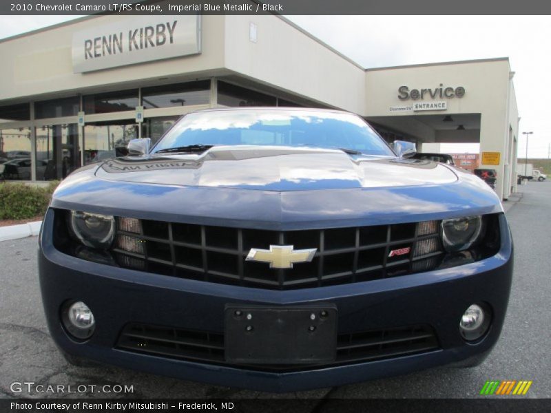 Imperial Blue Metallic / Black 2010 Chevrolet Camaro LT/RS Coupe