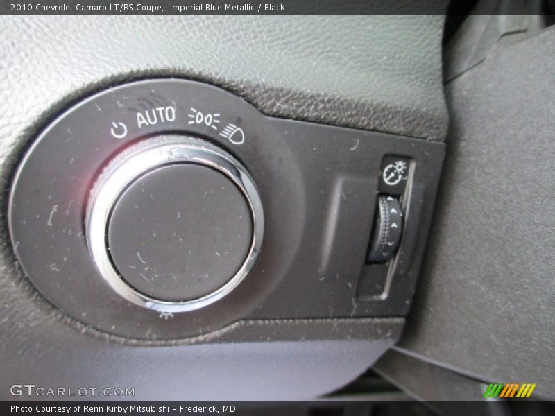 Imperial Blue Metallic / Black 2010 Chevrolet Camaro LT/RS Coupe