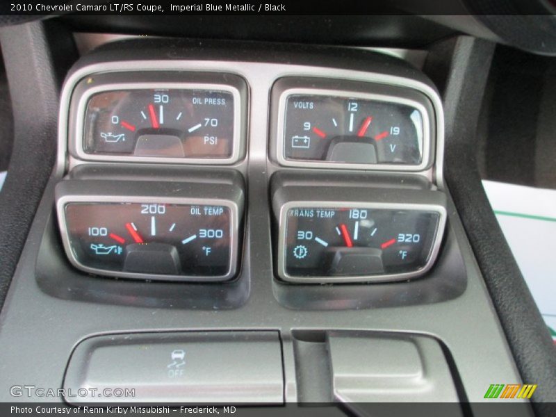 Imperial Blue Metallic / Black 2010 Chevrolet Camaro LT/RS Coupe