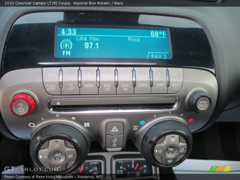 Imperial Blue Metallic / Black 2010 Chevrolet Camaro LT/RS Coupe