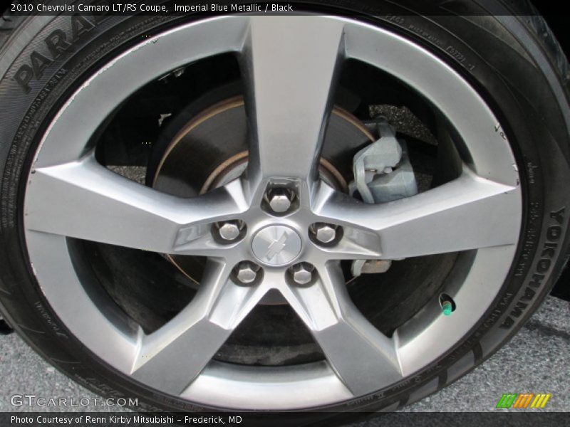 Imperial Blue Metallic / Black 2010 Chevrolet Camaro LT/RS Coupe