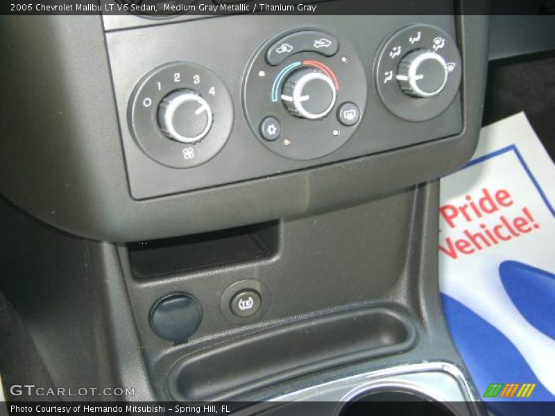 Medium Gray Metallic / Titanium Gray 2006 Chevrolet Malibu LT V6 Sedan