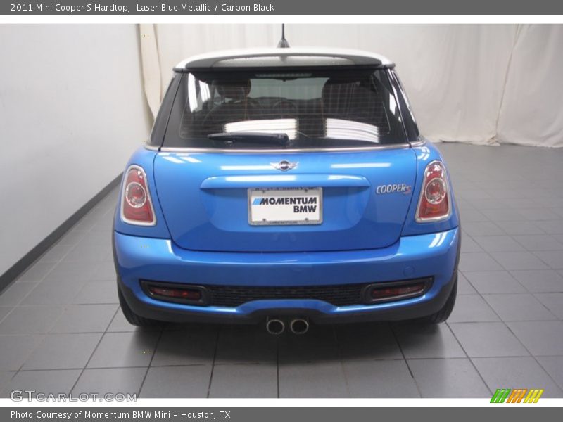 Laser Blue Metallic / Carbon Black 2011 Mini Cooper S Hardtop