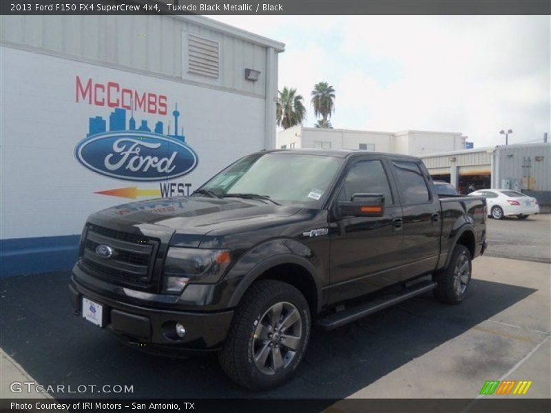 Tuxedo Black Metallic / Black 2013 Ford F150 FX4 SuperCrew 4x4