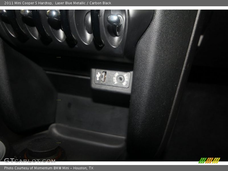 Laser Blue Metallic / Carbon Black 2011 Mini Cooper S Hardtop