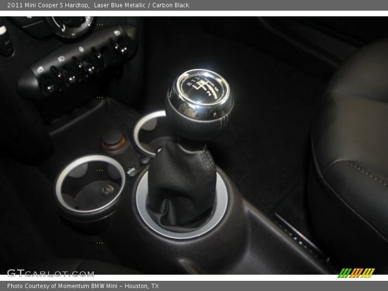 Laser Blue Metallic / Carbon Black 2011 Mini Cooper S Hardtop