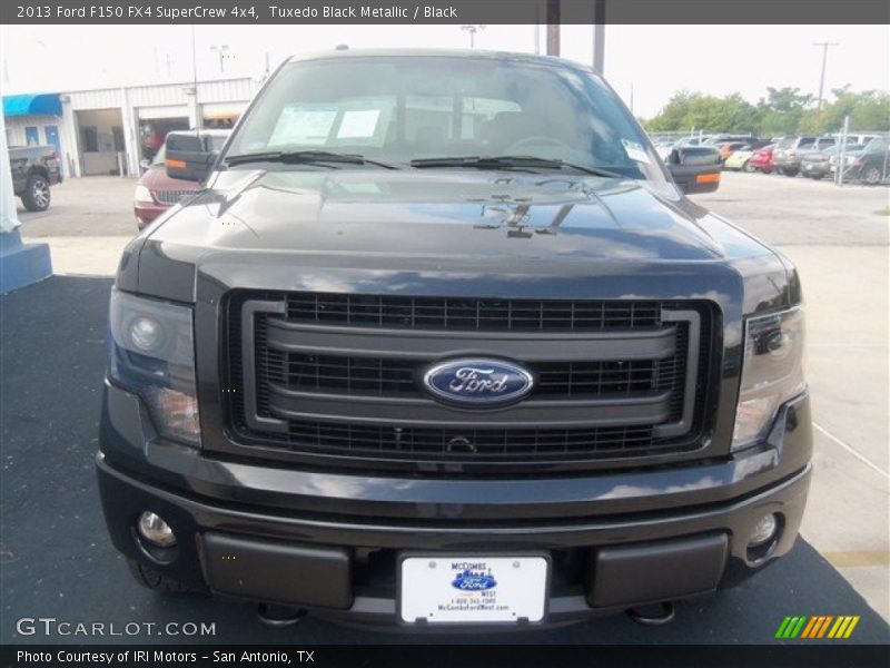 Tuxedo Black Metallic / Black 2013 Ford F150 FX4 SuperCrew 4x4