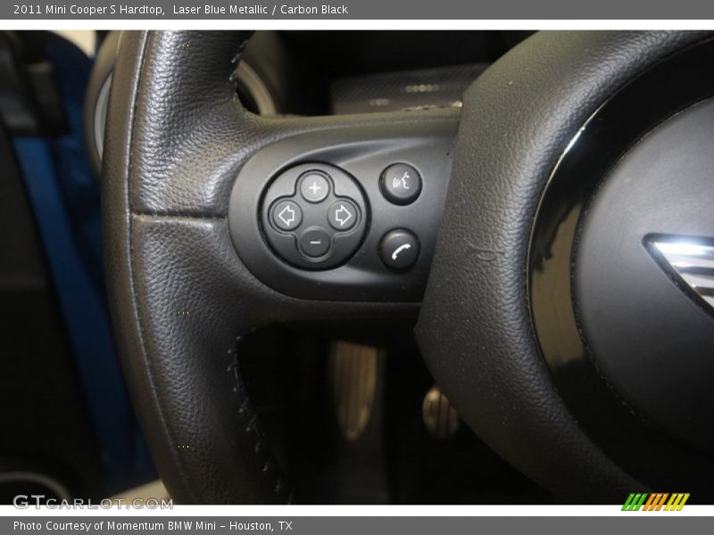 Laser Blue Metallic / Carbon Black 2011 Mini Cooper S Hardtop