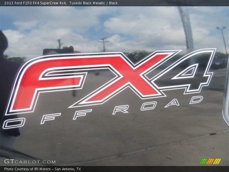 Tuxedo Black Metallic / Black 2013 Ford F150 FX4 SuperCrew 4x4