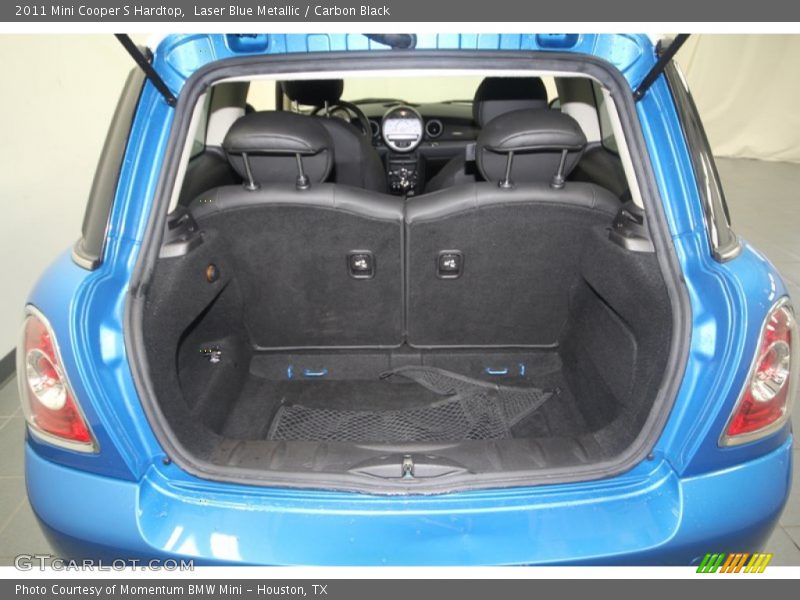 Laser Blue Metallic / Carbon Black 2011 Mini Cooper S Hardtop