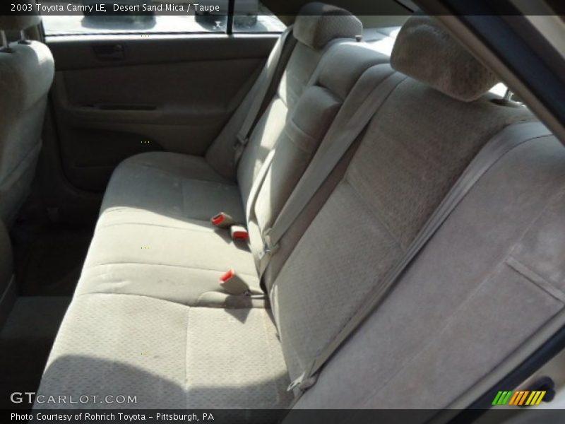 Desert Sand Mica / Taupe 2003 Toyota Camry LE