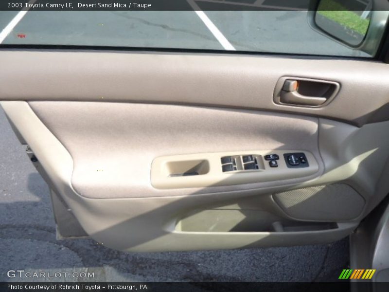 Desert Sand Mica / Taupe 2003 Toyota Camry LE
