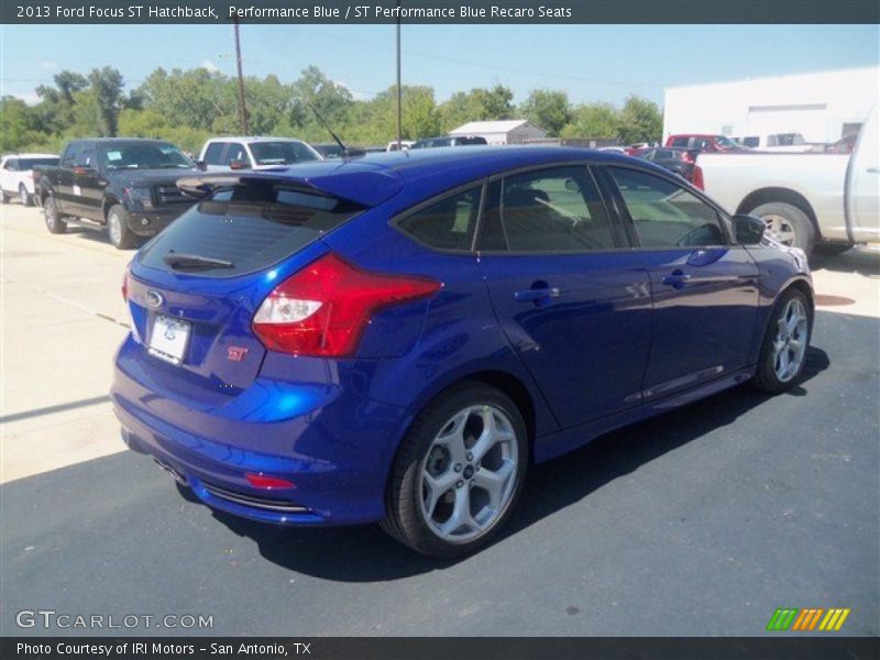  2013 Focus ST Hatchback Performance Blue