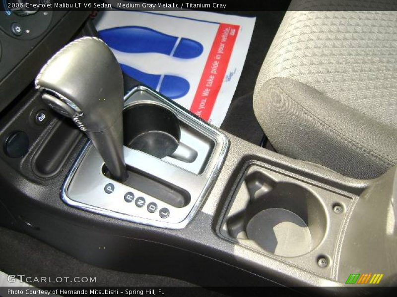 Medium Gray Metallic / Titanium Gray 2006 Chevrolet Malibu LT V6 Sedan
