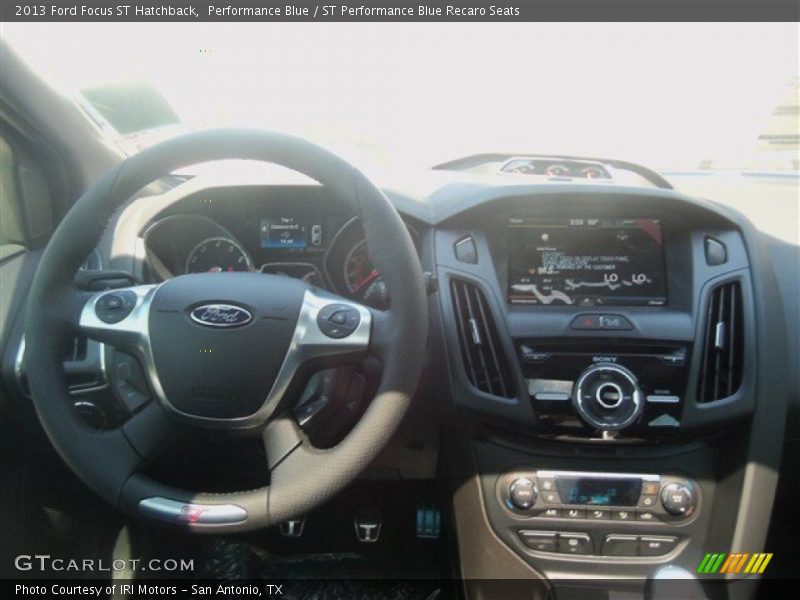 Performance Blue / ST Performance Blue Recaro Seats 2013 Ford Focus ST Hatchback