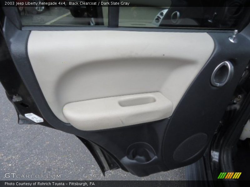 Black Clearcoat / Dark Slate Gray 2003 Jeep Liberty Renegade 4x4