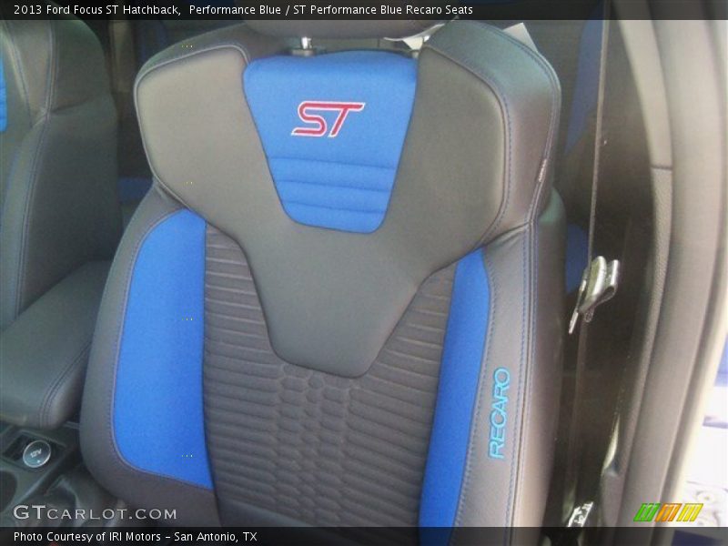 Front Seat of 2013 Focus ST Hatchback