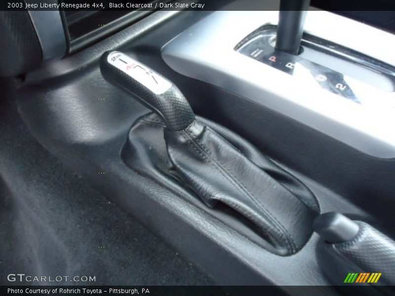 Black Clearcoat / Dark Slate Gray 2003 Jeep Liberty Renegade 4x4