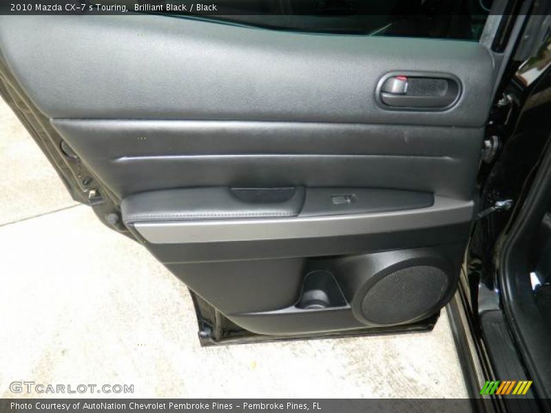 Brilliant Black / Black 2010 Mazda CX-7 s Touring