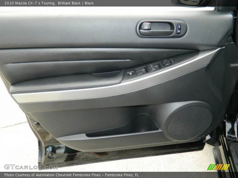 Brilliant Black / Black 2010 Mazda CX-7 s Touring