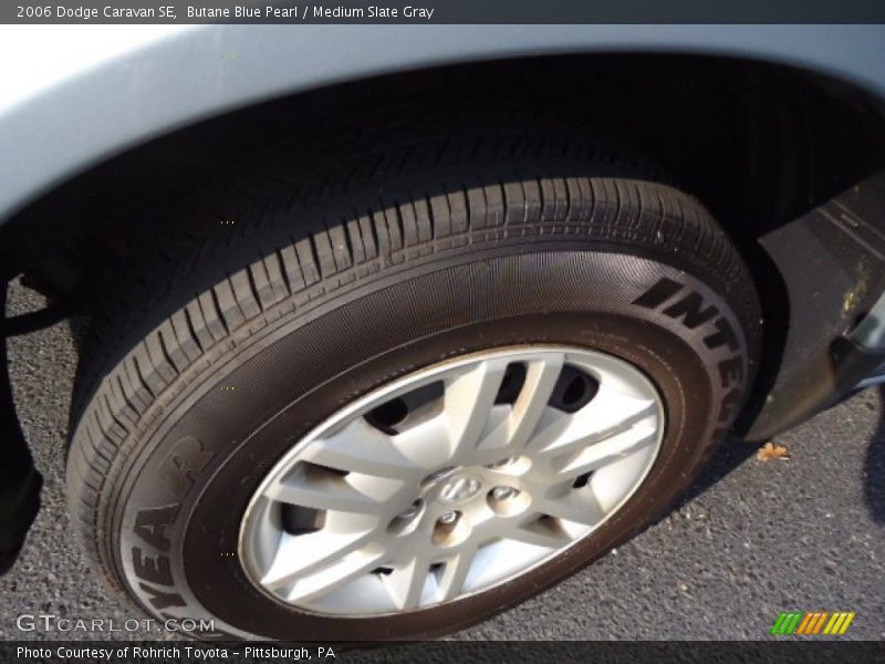 Butane Blue Pearl / Medium Slate Gray 2006 Dodge Caravan SE