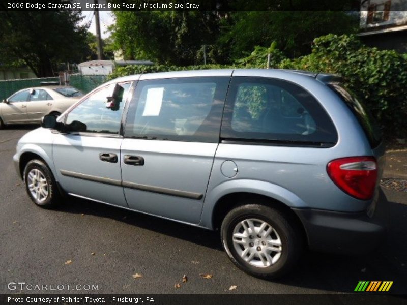 Butane Blue Pearl / Medium Slate Gray 2006 Dodge Caravan SE