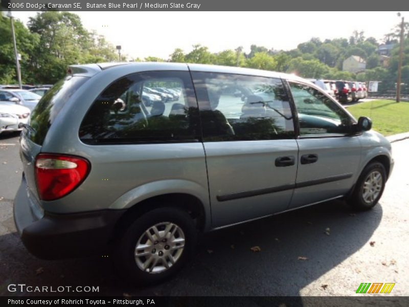 Butane Blue Pearl / Medium Slate Gray 2006 Dodge Caravan SE