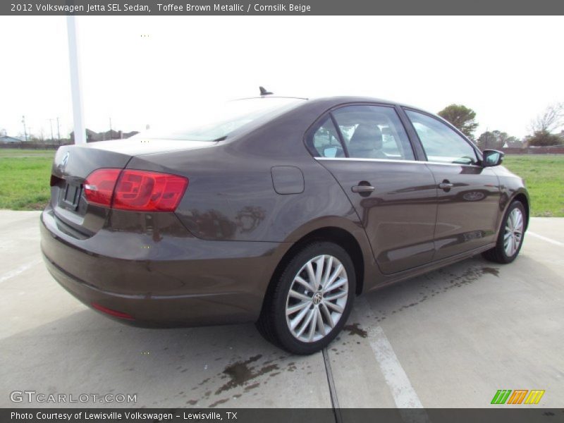 Toffee Brown Metallic / Cornsilk Beige 2012 Volkswagen Jetta SEL Sedan