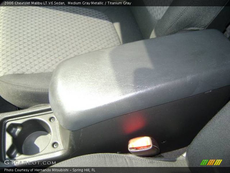Medium Gray Metallic / Titanium Gray 2006 Chevrolet Malibu LT V6 Sedan