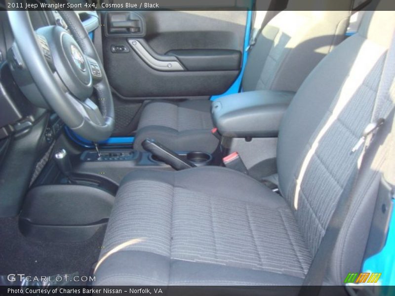 Cosmos Blue / Black 2011 Jeep Wrangler Sport 4x4