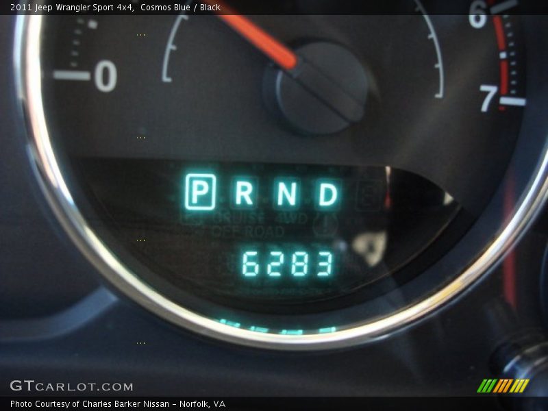 Cosmos Blue / Black 2011 Jeep Wrangler Sport 4x4