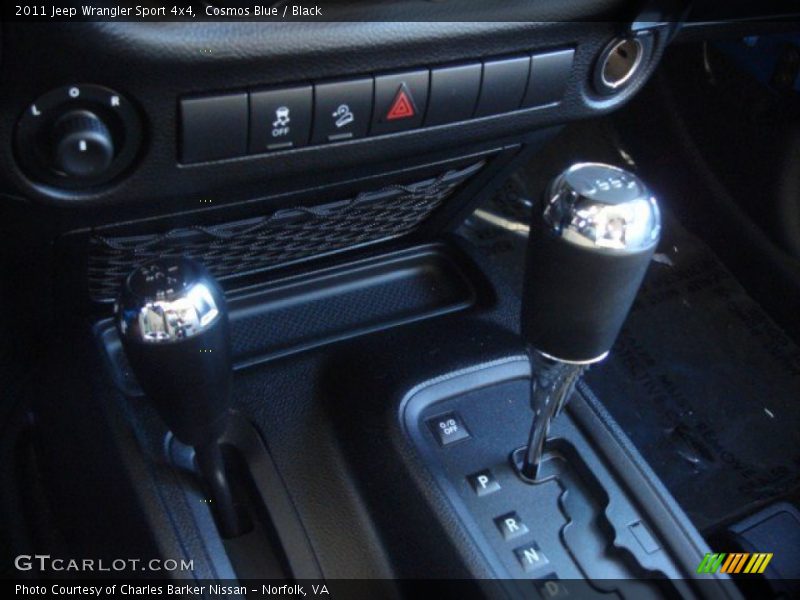 Cosmos Blue / Black 2011 Jeep Wrangler Sport 4x4