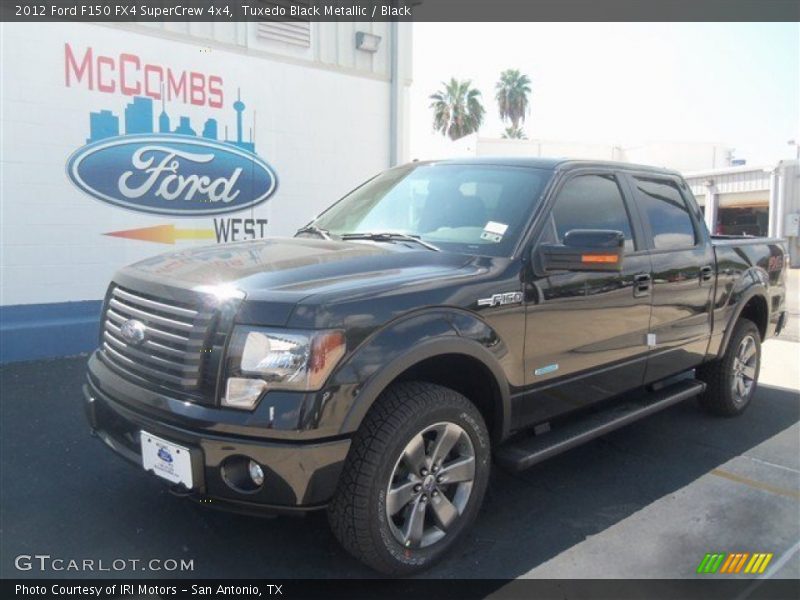 Tuxedo Black Metallic / Black 2012 Ford F150 FX4 SuperCrew 4x4