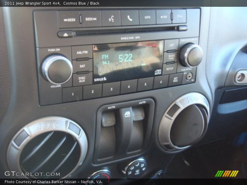 Cosmos Blue / Black 2011 Jeep Wrangler Sport 4x4