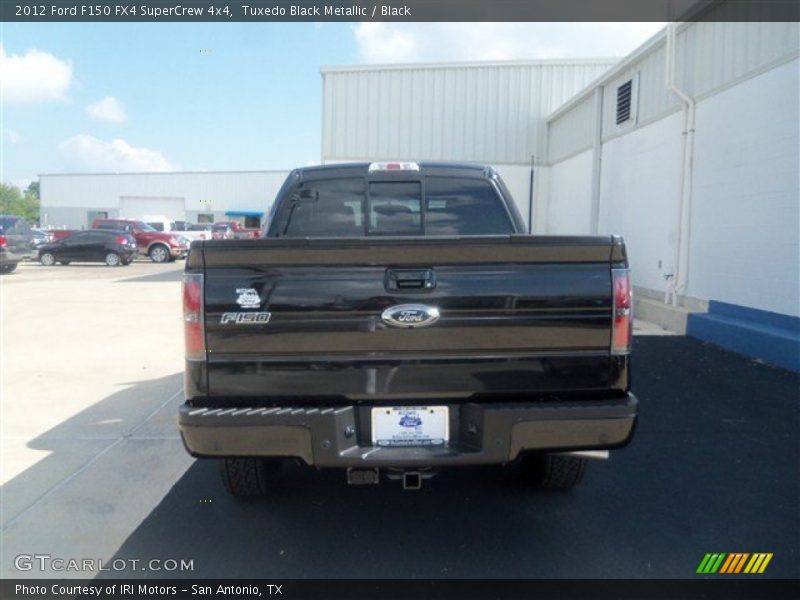 Tuxedo Black Metallic / Black 2012 Ford F150 FX4 SuperCrew 4x4