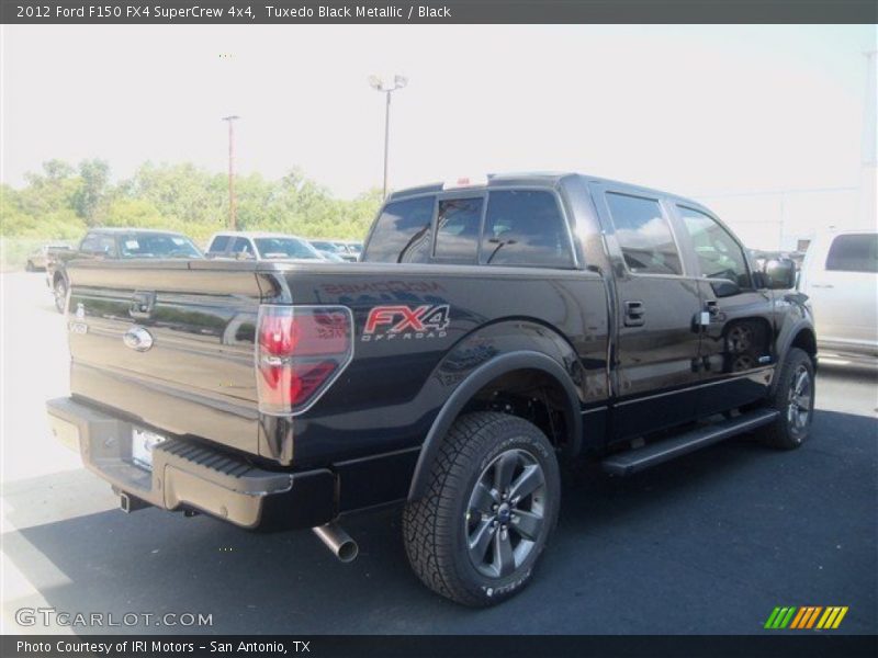 Tuxedo Black Metallic / Black 2012 Ford F150 FX4 SuperCrew 4x4