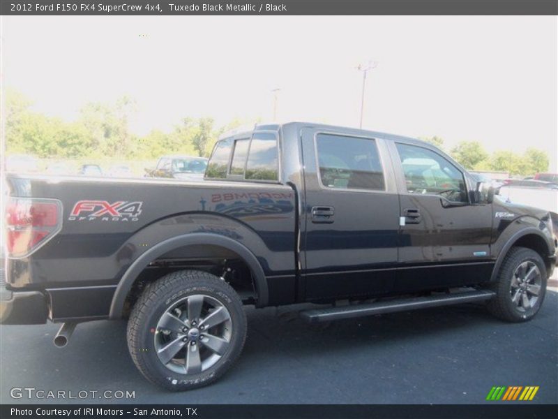 Tuxedo Black Metallic / Black 2012 Ford F150 FX4 SuperCrew 4x4