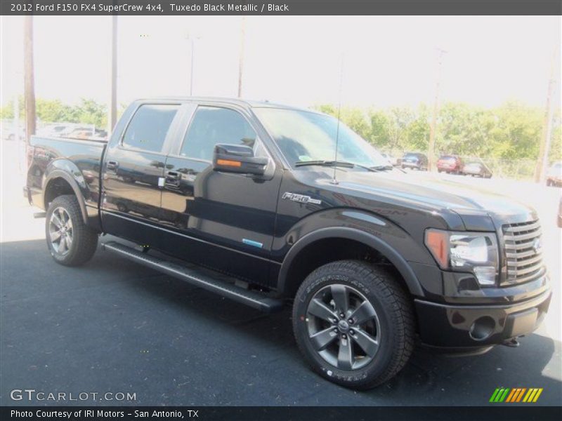 Tuxedo Black Metallic / Black 2012 Ford F150 FX4 SuperCrew 4x4