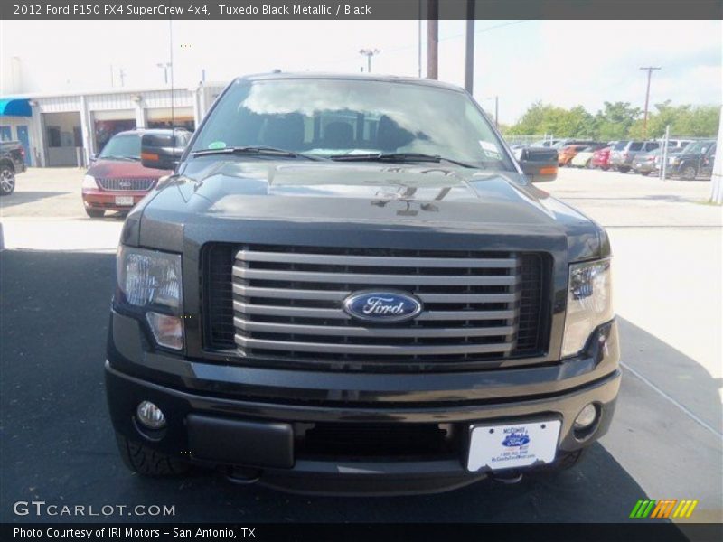 Tuxedo Black Metallic / Black 2012 Ford F150 FX4 SuperCrew 4x4