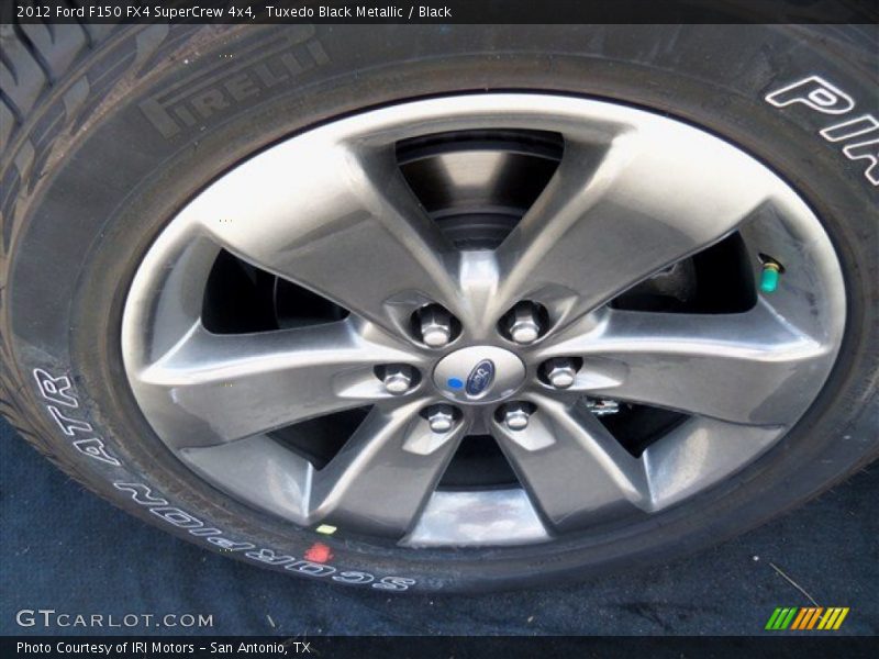 Tuxedo Black Metallic / Black 2012 Ford F150 FX4 SuperCrew 4x4