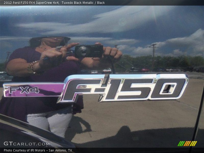 Tuxedo Black Metallic / Black 2012 Ford F150 FX4 SuperCrew 4x4
