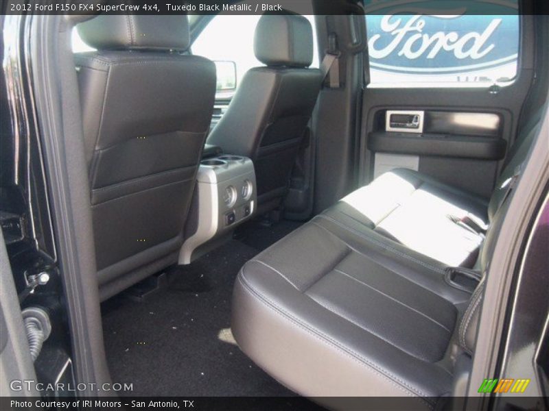 Tuxedo Black Metallic / Black 2012 Ford F150 FX4 SuperCrew 4x4