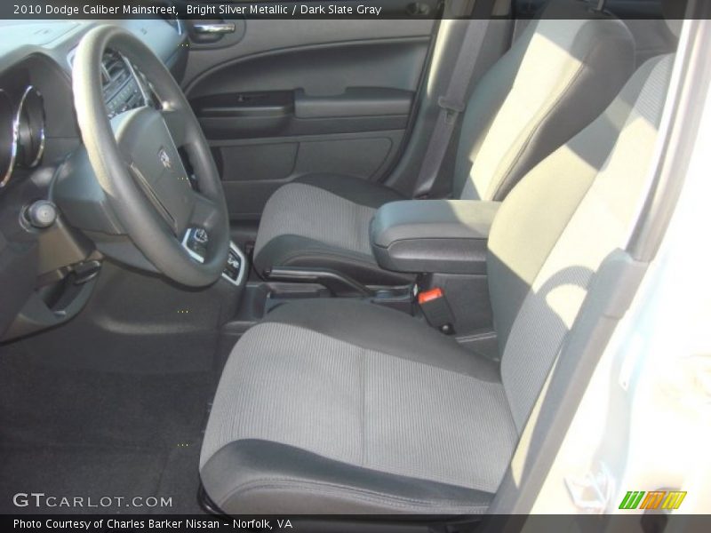 Bright Silver Metallic / Dark Slate Gray 2010 Dodge Caliber Mainstreet