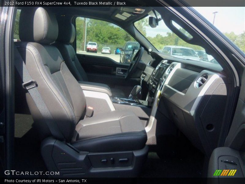 Tuxedo Black Metallic / Black 2012 Ford F150 FX4 SuperCrew 4x4