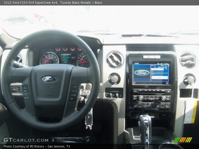 Tuxedo Black Metallic / Black 2012 Ford F150 FX4 SuperCrew 4x4