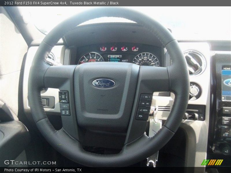 Tuxedo Black Metallic / Black 2012 Ford F150 FX4 SuperCrew 4x4