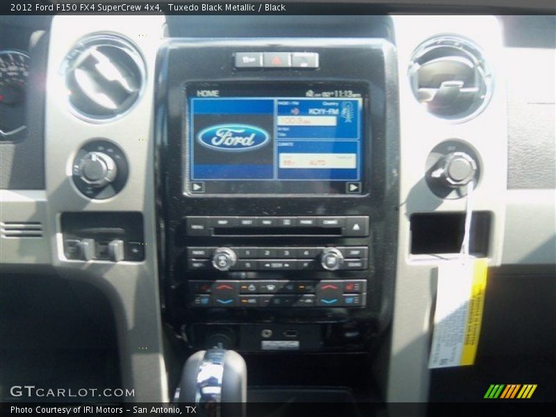 Tuxedo Black Metallic / Black 2012 Ford F150 FX4 SuperCrew 4x4