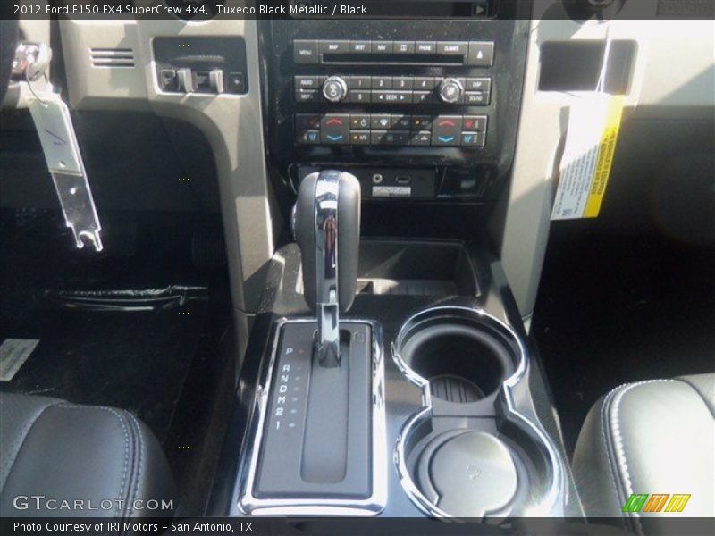 Tuxedo Black Metallic / Black 2012 Ford F150 FX4 SuperCrew 4x4